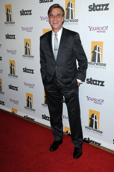 Aaron sorkin bei der 14. jährlichen hollywood awards gala, beverly hilton hotel, beverly hills, ca. 25-10 — Stockfoto