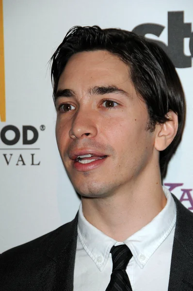 Justin Long at the 14th Annual Hollywood Awards Gala, Beverly Hilton Hotel, Beverly Hills, CA. 10-25-10 — Zdjęcie stockowe