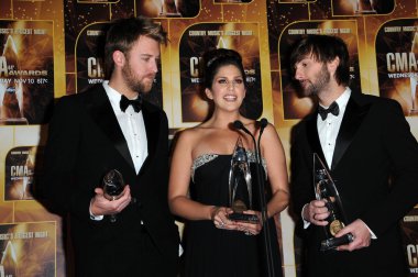 Lady Antebellum at the 44th Annual CMA Awards, Bridgestone Arena, Nashville, TN. 11-10-10