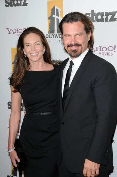 Diane lane och josh brolin — Stockfoto