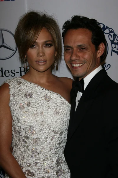 Jennifer Lopez and Marc Anthony — Stock Photo, Image