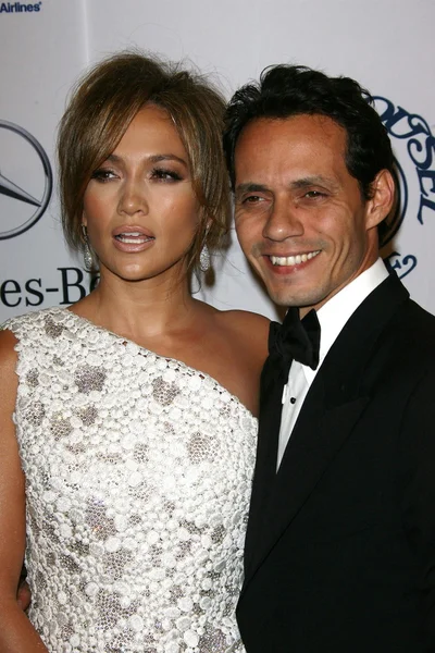 Jennifer Lopez and Marc Anthony — Stock Photo, Image