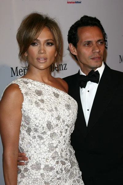 Jennifer lopez och marc anthony — Stockfoto