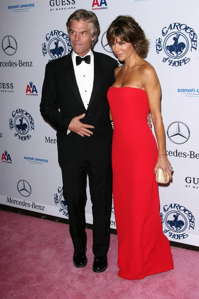 Harry Hamlin and Lisa Rinna — Stock Photo, Image