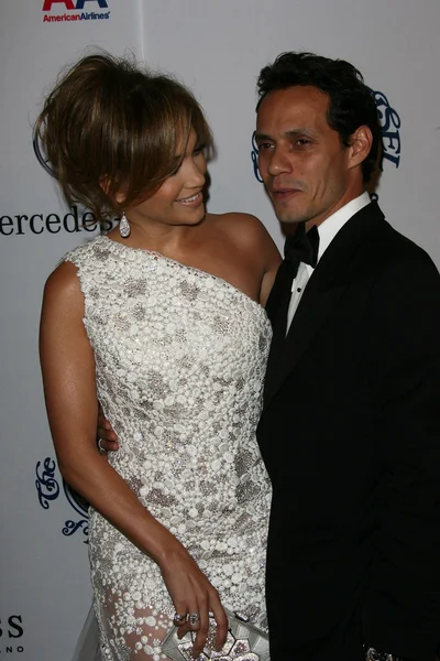 Jennifer Lopez and Marc Anthony — Stock Photo, Image