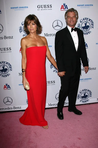 Lisa Rinna e Harry Hamlin — Fotografia de Stock