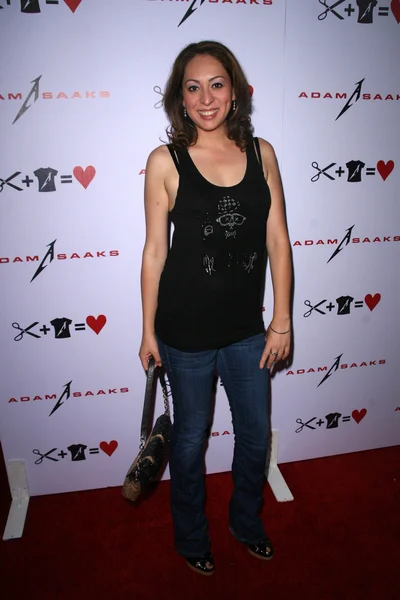 Jenny Leeser at the Adam Saaks Flagship Store Opening, Adam Saaks Store, Los Angeles, CA. 10-10-10 — Stock Photo, Image