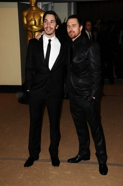 Justin Long and Sam Rockwell at the 2nd Annual Academy Governors Awards, Kodak Theater, Hollywood, CA. 11-14-10 — Stock Photo, Image