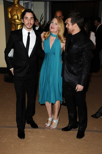 Justin Long, Patricia Clarkson and Sam Rockwell at the 2nd Annual Academy Governors Awards, Kodak Theater, Hollywood, CA. 11-14-10 — Stock Photo, Image