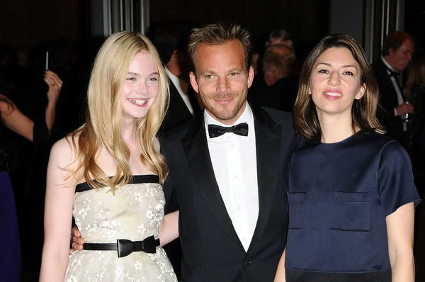 Elle Fanning, Stephen Dorff y Sofia Coppola en el 2º Annual Academy Governors Awards, Kodak Theater, Hollywood, CA. 11-14-10 — Foto de Stock