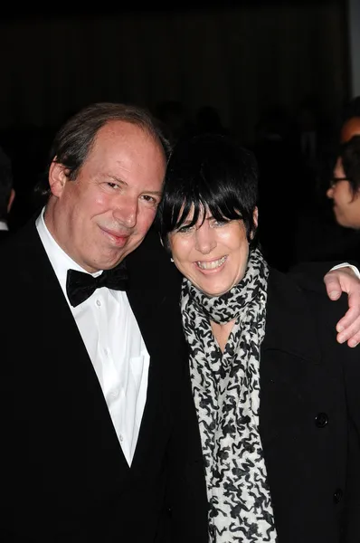 Hans Zimmer og Diane Warren ved den andre årlige Academy Governors Awards, Kodak Theater, Hollywood, CA. 11-14-10 – stockfoto