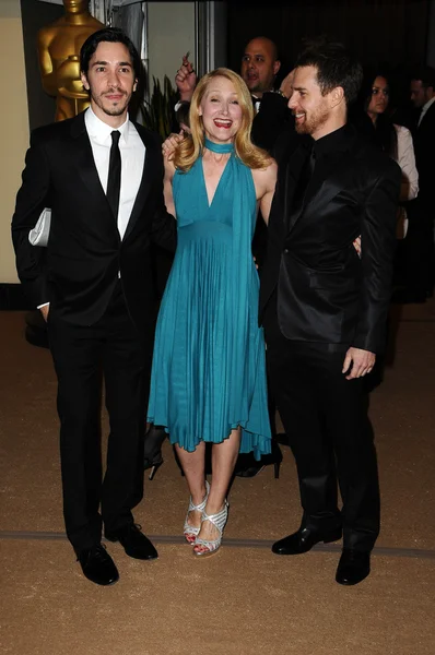 Justin long, patricia clarkson und sam rockwell bei den 2nd annual academy governors awards, kodak theater, hollywood, ca. 11-14-10 — Stockfoto