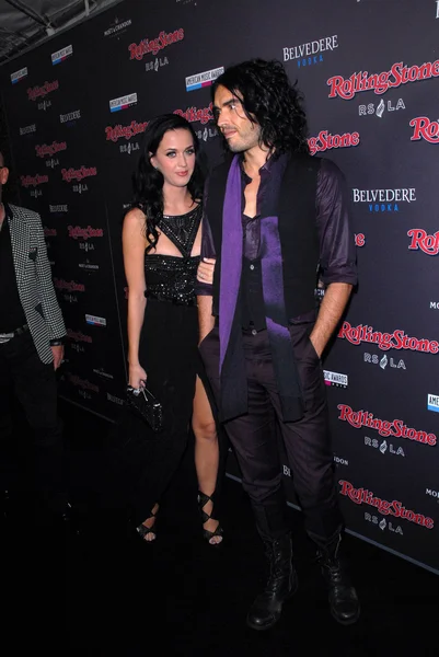 Katy Perry e Russell Brand — Fotografia de Stock
