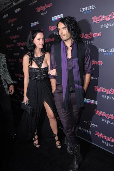 Katy Perry and Russell Brand — Stock Photo, Image