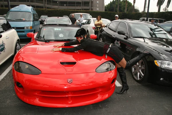 Bai Ling al secondo raduno annuale per i bambini con cancro Scavenger Cup Inizia il tuo brunch motori, Roosevelt Hotel, Hollywood, CA. 10-23-10 — Foto Stock