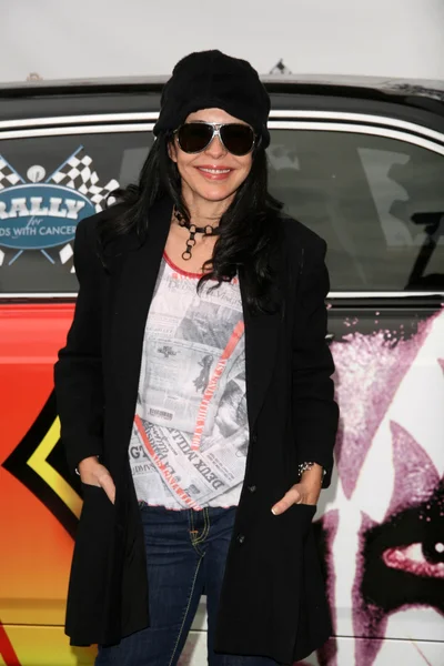 Maria Conchita Alonso at the 2nd Annual Rally For Kids With Cancer Scavenger Cup Start Your Engines Brunch, Roosevelt Hotel, Hollywood, CA. 10-23-10 — Stock Photo, Image