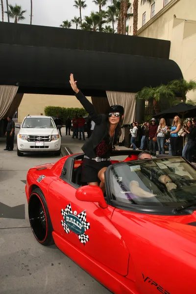 Bai Ling at the 2nd Annual Rally For Kids With Cancer Scavenger Cup Start Your Engines Brunch, Roosevelt Hotel, Hollywood, CA. 10-23-10 — Stock Photo, Image