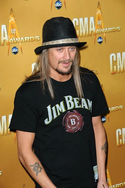 Kid Rock at the 44th Annual CMA Awards, Bridgestone Arena, Nashville, TN. 11-10-10 — Stock Photo, Image