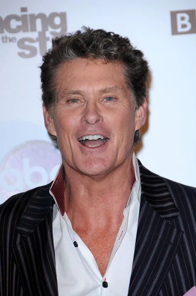 David Hasselhoff in de 200ste aflevering "Dancing with the Stars", Boulevard 3, Hollywood, ca. 11-01-10 — Stockfoto