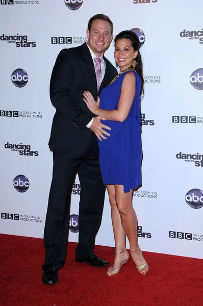 Melissa rycroft beim "tanzen mit den stars" 200ste episode, boulevard 3, hollywood, ca. 11-01-10 — Stockfoto