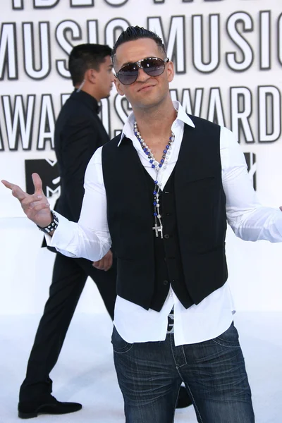 Mike Sorrentino en los MTV Video Music Awards 2010, Nokia Theatre L.A. LIVE, Los Angeles, CA. 08-12-10 — Foto de Stock