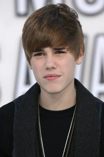 Justin bieber στο μουσικό βίντεο 2010 mtv βραβεία, nokia θέατρο που ζει l.a., Λος Άντζελες, ca. 08-12-10 — Φωτογραφία Αρχείου