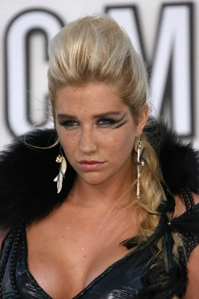Kesha 2010 mtv video müzik, nokia theatre l.a. live, los angeles, ca. 08-12-10 Ödülleri — Stok fotoğraf
