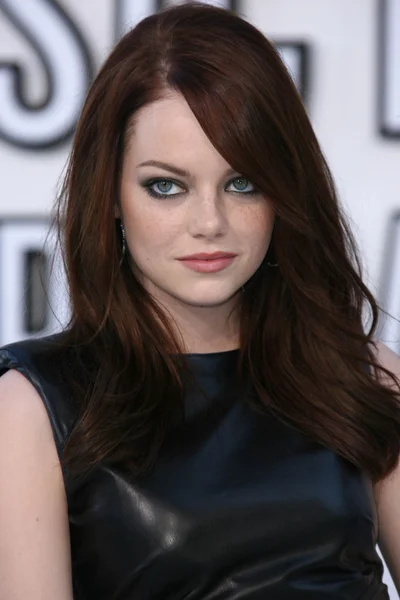 Emma Stone at the 2010 MTV Video Music Awards, Nokia Theatre L.A. LIVE, Los Angeles, CA. 08-12-10 — Stock Photo, Image