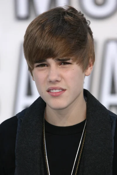 Justin Bieber no MTV Video Music Awards de 2010, Nokia Theatre L.A. LIVE, Los Angeles, CA. 08-12-10 — Fotografia de Stock