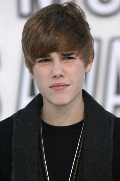 Justin Bieber agli MTV Video Music Awards 2010, Nokia Theatre L.A. LIVE, Los Angeles, CA. 08-12-10 — Foto Stock