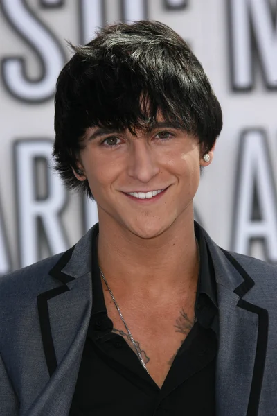 Mitchel Musso at the 2010 MTV Video Music Awards, Nokia Theatre L.A. LIVE, Los Angeles, CA. 08-12-10 — Stock Photo, Image