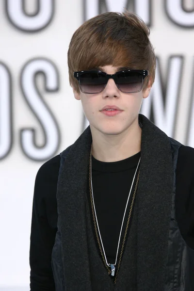 Justin bieber bei den mtv video music awards 2010, nokia theatre l.a. live, los angeles, ca. 08-12-10 — Stockfoto