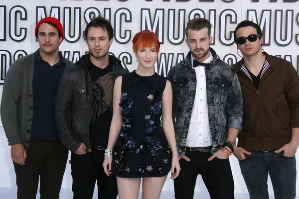 Paramore 2010 Mtv Video Music Awards Nokia Theatre Live Los — Stock Photo, Image