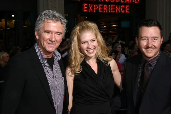 Patrick Duffy Son Daughter Law You Again Los Angeles Premiere — Stock Photo, Image