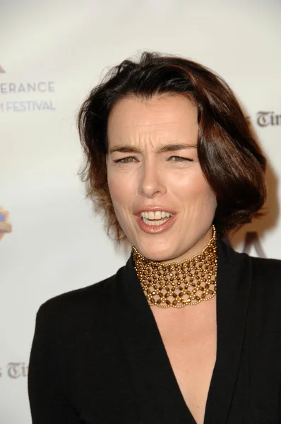 Olivia Williams at the Inaugural Museum Of Tolerance International Film Festival Gala Honoring Clint Eastwood, Museum Of Tolerance, Los Angeles, CA. 11-14-10 — Zdjęcie stockowe