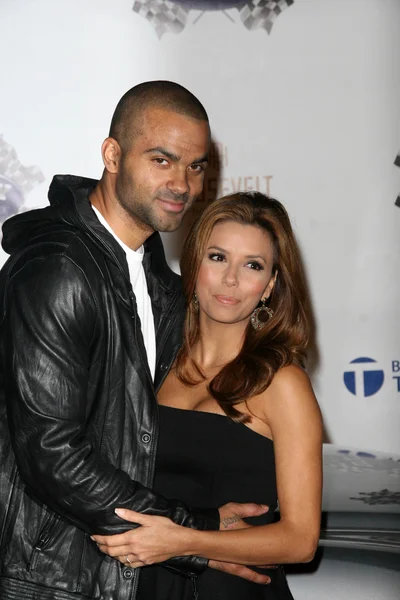 Tony parker και eva longoria parker — Φωτογραφία Αρχείου