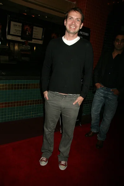 Michael Dean Shelton al "Brando Unauthorised" Los Angeles Premiere, Majestic Crest Theater, Westwood, CA. 11-09-10 — Foto Stock