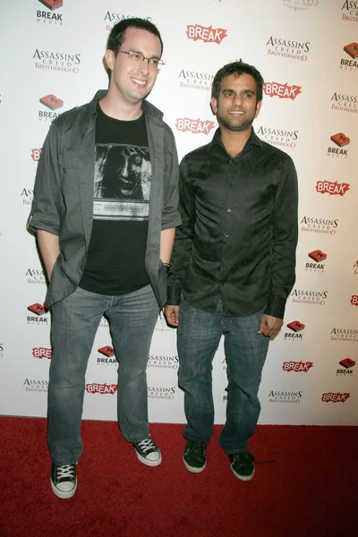 Sean Becker y Sandeep Parikh — Foto de Stock