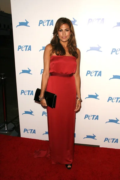 Eva Mendes at PETA's 30th Anniversary Gala and Humanitarian Awards, Hollywood Palladium, Hollywood, CA. 09-25-10 — Stock Photo, Image