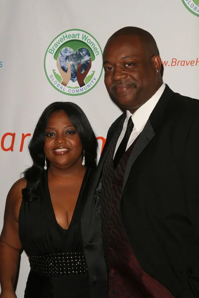 Sherri Shepherd and Lamar Sally — Stock Photo, Image