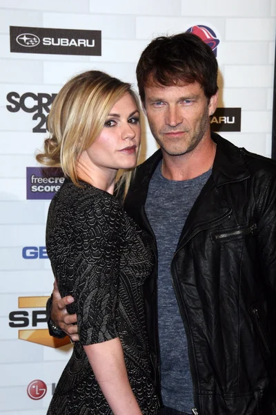 Anna Paquin, Stephen Moyer — Stock Photo, Image