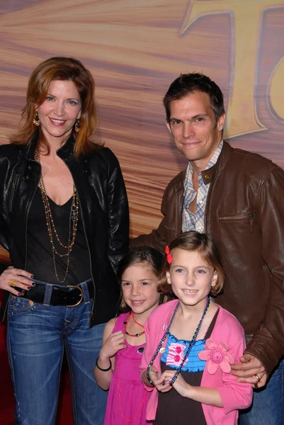 Melinda McGraw e sua família — Fotografia de Stock