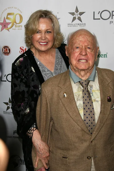 Jan Rooney and Mickey Rooney — Stock Photo, Image