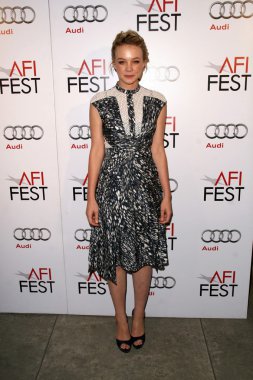 Carey mulligan los Angeles şehrinde genç hollywood yuvarlak masa AFI fest 2010, Mısır Tiyatro, hollywood, ca. 11-05-10 parçası olarak kez