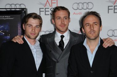 Mike Vogel, Ryan Gosling, Derek Cianfrance Afi Fest 2010,Çin Tiyatrosu, Hollywood, Ca. 11-06-10 de 