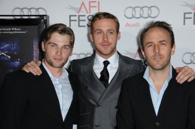 Mike Vogel, Ryan Gosling, Derek Cianfrance Afi Fest 2010,Çin Tiyatrosu, Hollywood, Ca. 11-06-10 de 