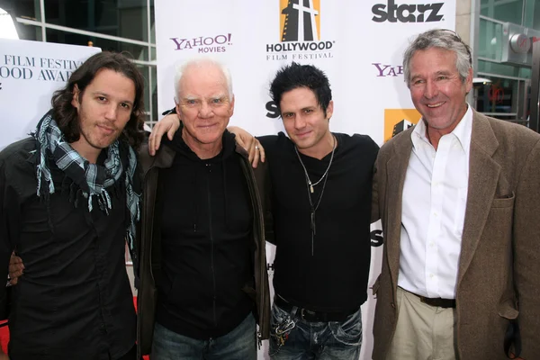 Malcolm mcdowell, jeff d'Agostino, de timothy bottoms, de taryn southern — Photo