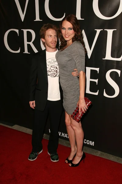 Seth Green and Clare Grant — Stock Photo, Image