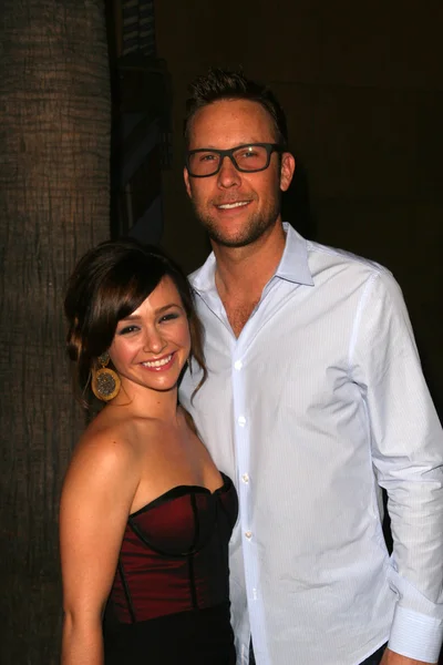 Danielle Harris and Michael Rosenbaum at the "Hatchet II" Los Angeles Premiere, Egyptian Theater, Hollywood, CA. 09-28-10 — Stock Photo, Image