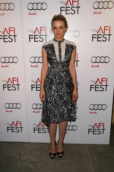 Carey Mulligan en Los Angeles Times Young Hollywood Roundtable como parte del AFI Fest 2010, Egyptian Theater, Hollywood, CA. 11-05-10 — Foto de Stock